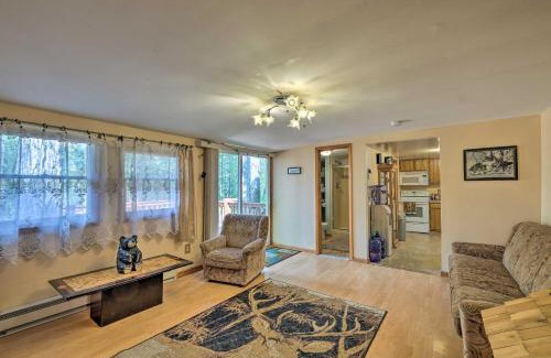 East Durham House | Catskill Mtn Home with Deck about 1 Miles to Zoom Flume!