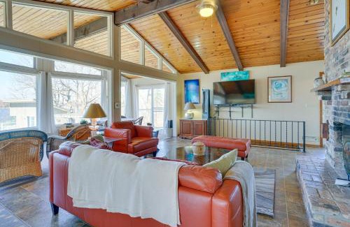 New Prague Apartment | Cedar Lake Retreat with Boathouse and Dock!