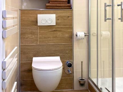 Stadtbezirke 01 Apartment | CENTER STUDIO EXTRA COMFORT luxury double bed kitchen