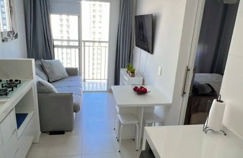 Panamby Apartment | Chácara Santo Antônio 1 Dormitório com Sacada