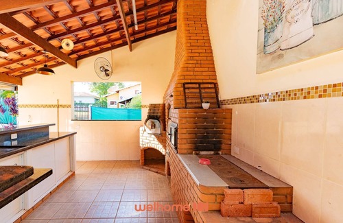 Sao Pedro House | Chácara em São Pedro com Piscina e Churrasqueira