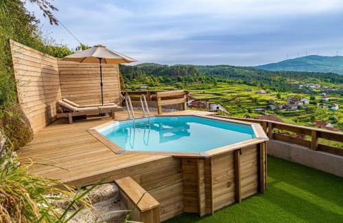 Moncao Ski Chalet | Chalé dos Penedos, sossego e piscina privada