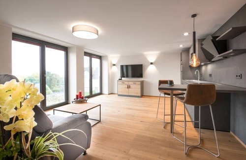 Feilitzsch Condo | Chalet apartment "Schlossblick", 51 sqm & wellness/fitness/sauna - Bergrödelhof