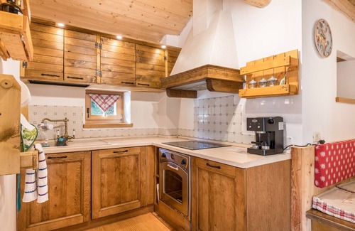 Primiero San Martino di Castrozza House | Chalet Baita Dani with Mountain View, Sauna, Wi-Fi & Terrace