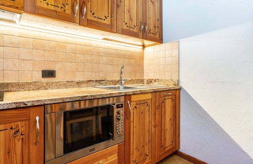 Sant'Antonio di Mavignola Ski Chalet | Chalet 'Camping Faè' with Mountain View, Private Terrace and Wi-Fi