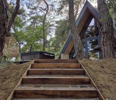 Bathernay Ski Chalet | Chalet CanopéA 28 m2 au Domaine CollinéA