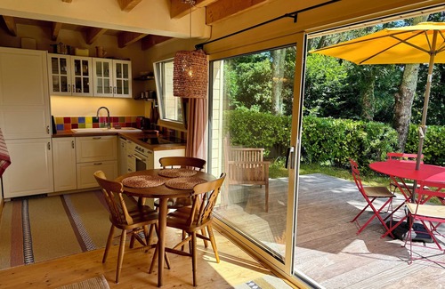 Fouesnant House | Châlet Cormoran, a little corner of paradise facing the ocean