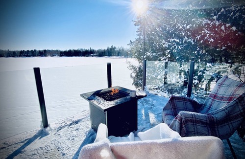 Nominingue Ski Chalet | Chalet de Luxe sur le Grand-lac Nomingue