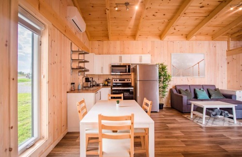 Gaspe Cabin | Chalet Double Avant vue sur la mer