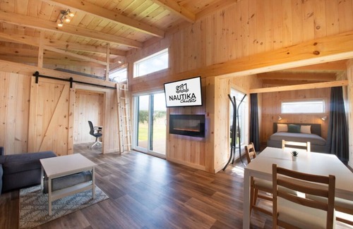 Gaspe Cabin | Chalet Double Avant vue sur la mer