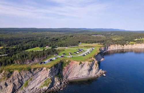 Gaspe Cabin | Chalet Double Avant vue sur la mer