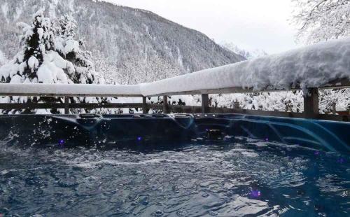 Argentiere Ski Chalet | Chalet Falcon With Hot Tub - in a great location!
