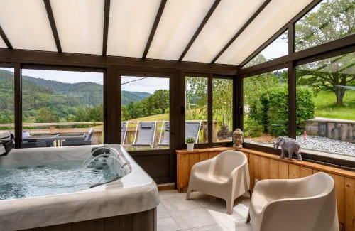 Saint-Maurice-sur-Moselle Ski Chalet | Chalet le Brusyna avec jacuzzi
