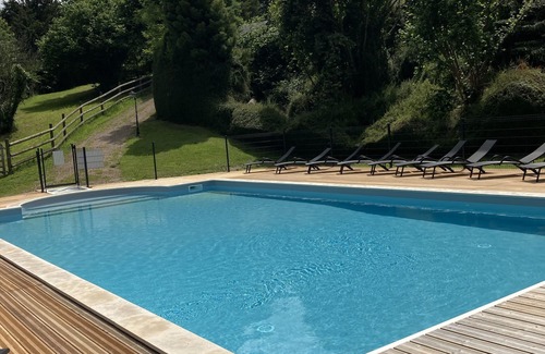 Auquainville House | chalet-gîte 6 pers. Normandy Heated swimming pool from mid-May to September