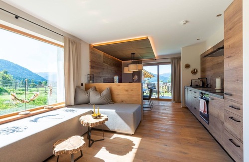 Tamsweg Ski Chalet | Chalet in Wölting with natural swimming pond