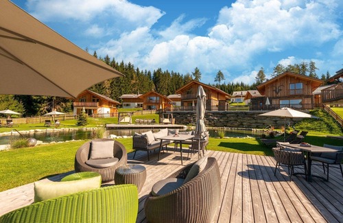 Tamsweg Ski Chalet | Chalet in Wölting with natural swimming pond