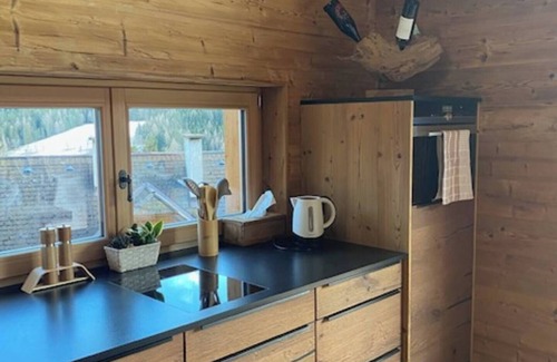 Hirschegg Ski Chalet | Chalet Sound of Nature - Pool and panorama sauna