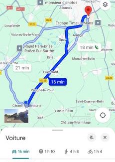 Cerans-Foulletourte House | Chambre près du circuit des 24h