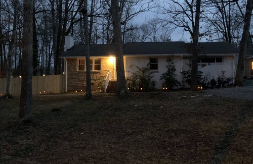 Chapel Hill House | Chapel Hill/Durham Retreat w/ Hot tub, full body massage chair, fenced dog area.