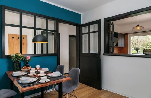 Bornstedt Apartment | charmantes Townhaus mit Garten, W-LAN & Netflix