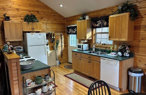 Hayesville Cabin | Charming 2-bedroom cabin with Hot Tub, WiFi, and AC/Heat in serene Hayesville