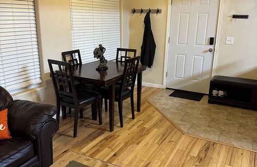 Casper House | Charming 2-bedroom townhome centrally located in lovely Casper with AC