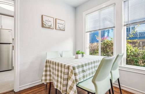 Burlingame Apartment | Charming 2BR/1BA Apt in Burlingame, Close to SFO