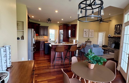 Shelbyville Other | Charming 6-bedroom farmhouse on 40 acres with hot tub, game room, in Shelbyville