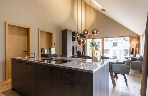 Schruns Apartment | Charming apartment in Schruns with balcony