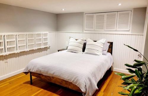 The Beaches Apartment | Charming Basement Studio Bathroom Full Kitchen