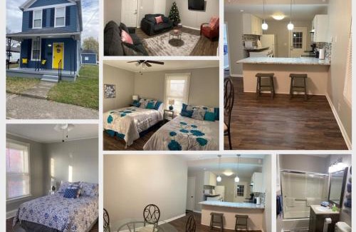 Hamilton House | Charming Blue Haven 2Bed,1 Bath Home Sleeps 8
