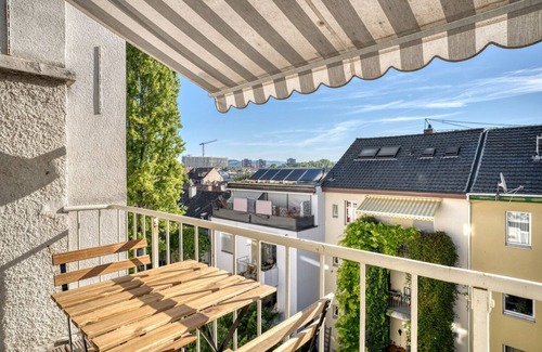 Breite Apartment | Charming Breite 3 Room w/Washer & Storage, nr Market, by Blueground