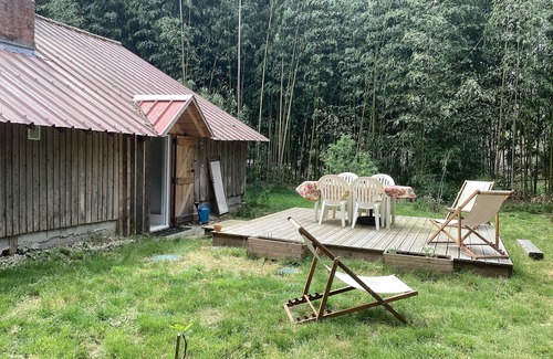 Losse Cabin | Charming cabin by a lake in the heart of the Landes d'Armagnac forest