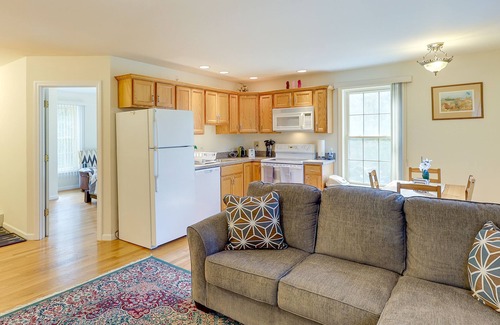Chester Center Apartment | Charming Chester Apartment: Steps to Main Street!
