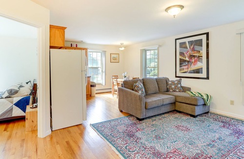 Chester Center Apartment | Charming Chester Apartment: Steps to Main Street!