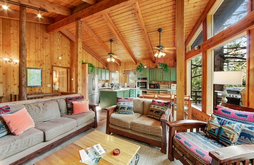 Fern Valley Cabin | Charming, Dog-Friendly Two-Story Cabin Lodge with Deck - Great for Families
