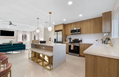 Desert Hot Springs House | Charming Gem: Pool, Game Room & Cozy Backyard!