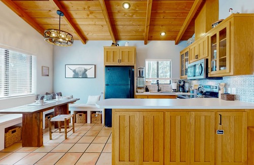Valley Center House | Charming Guest House with Mountain Views and Friendly Farm Animals
