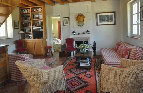 Chambourg-sur-Indre Cottage | Charming house for rent, 4 stars, 7/8 people, with pool, near Tours