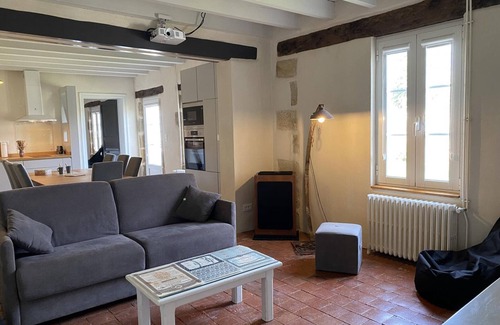 Neuvy Cottage | Charming House with Shared Pool, Views of Moulins, and Private Terrace