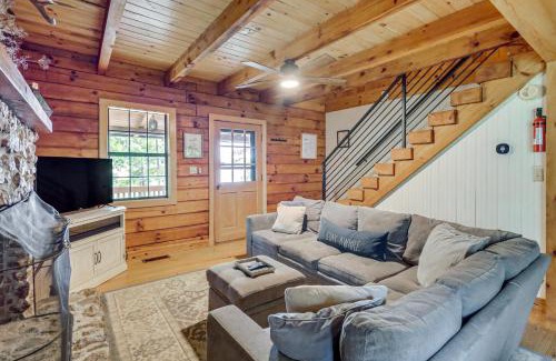 Milledgeville House | Charming Lake Sinclair Cabin Fire Pit, Dock