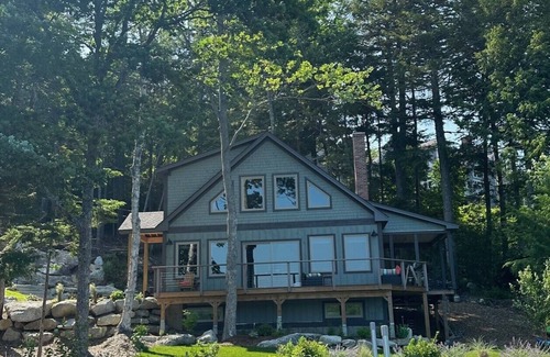 Lucerne-in-Maine Cottage | Charming newly built cottage with 3 bedrooms 2 baths, internet, on Phillips lake