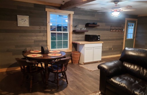 Flat Rock House | Charming one room cabin perfect for couples or small families.