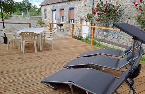 Domfront en Poiraie Cottage | Charming Renovated House with Garden near Mont-Saint-Michel and Greenway