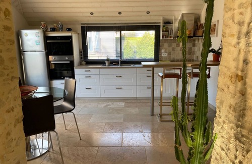 Luce-sous-Ballon Cottage | Charming Renovated Cottage with Pool and Art near Le Mans