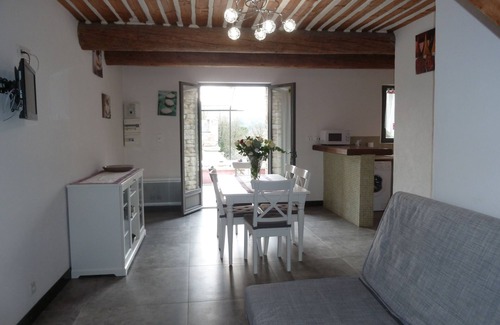 Gordes House | Charming stone cottage -air conditioner. Shared pool with 2 houses 10x5 m
