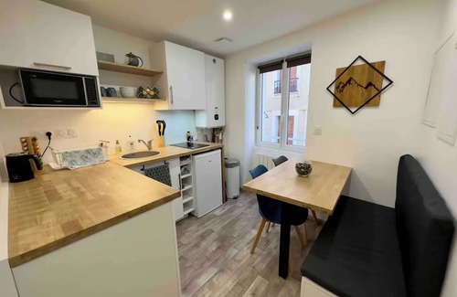 Allevard Apartment | Charming studio in the city center