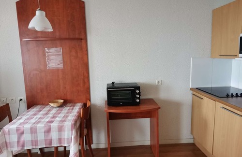 La Mongie Apartment | Charming Studio w/Terrace, Indoor Pool, Fitness, Near Slopes - Sleeps 2 Adults & 1 Child