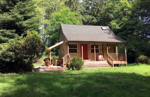 Greenbank Cabin | Charming Tiny House on Private 5 Acres Whidbey Island