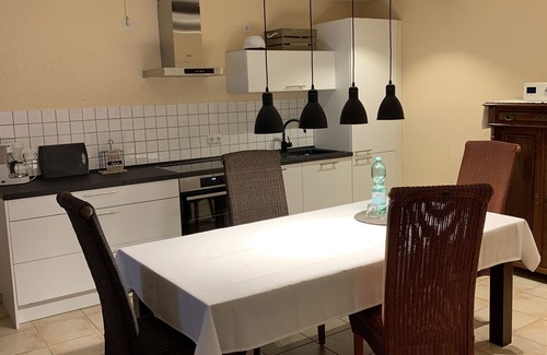 Nohfelden Apartment | Charming vacation apartment with terrace & garden *near Bostalsee *dog welcome